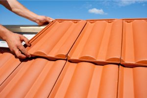 Ceramic House Roof